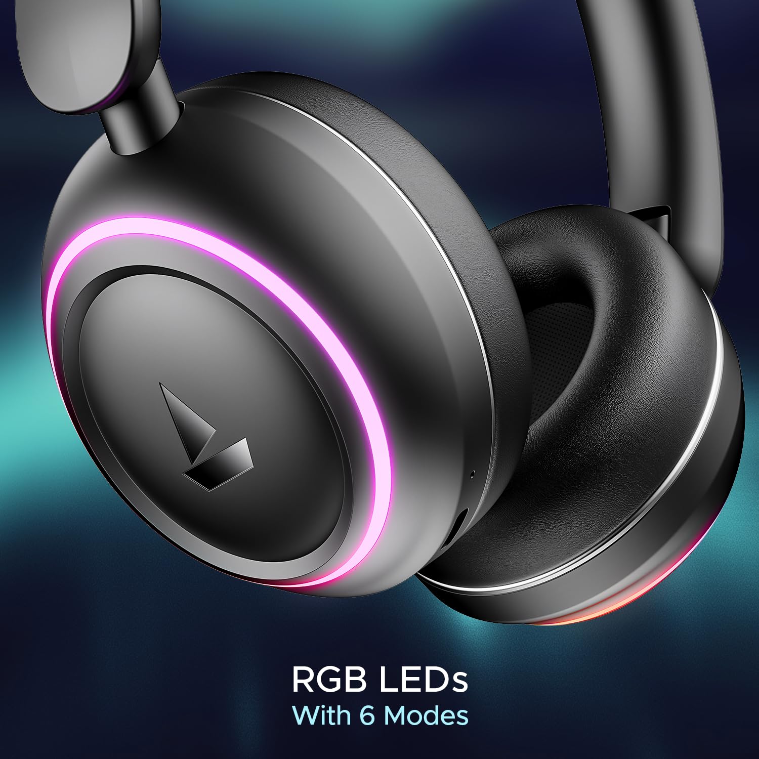 boAt Rockerz 480 RGB LEDs Wireless Headphone - 2