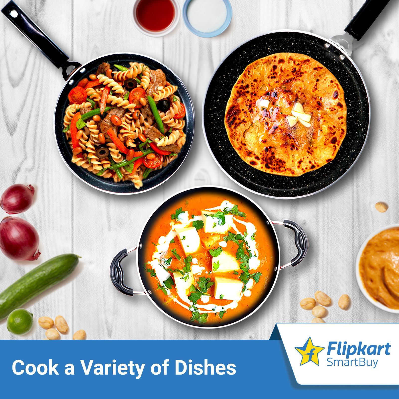 Flipkart SmartBuy 3 Piece Non-Stick Combo Set | Dont Miss This - 4