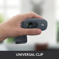 Logitech HD Webcam C270 (Black) - 3