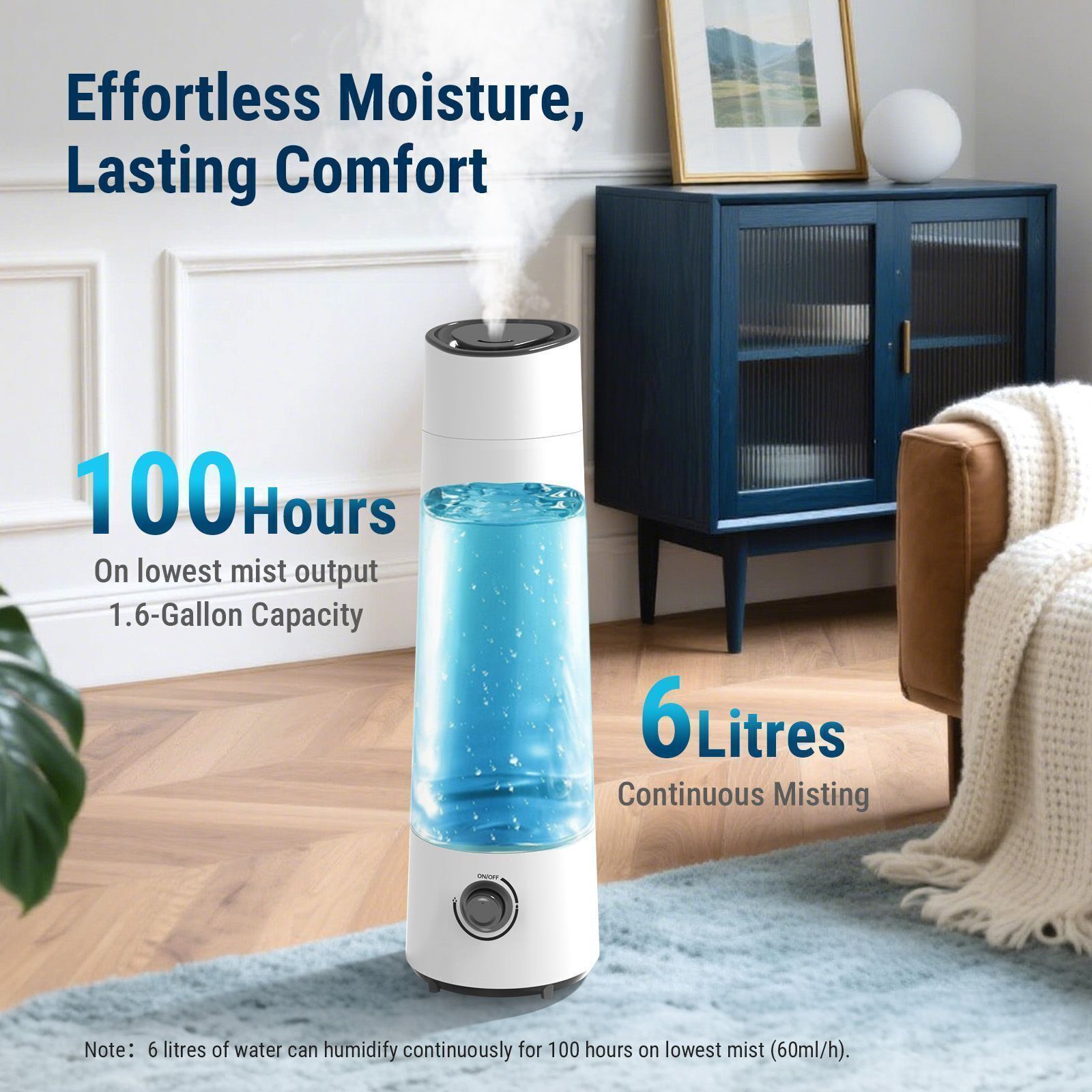 Costar 6L Large Capacity Humidifier Room Air Purifier - 2