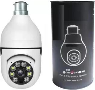 PERAMISYM Bulb Shape WiFi CCTV Wireless Indoor Camera