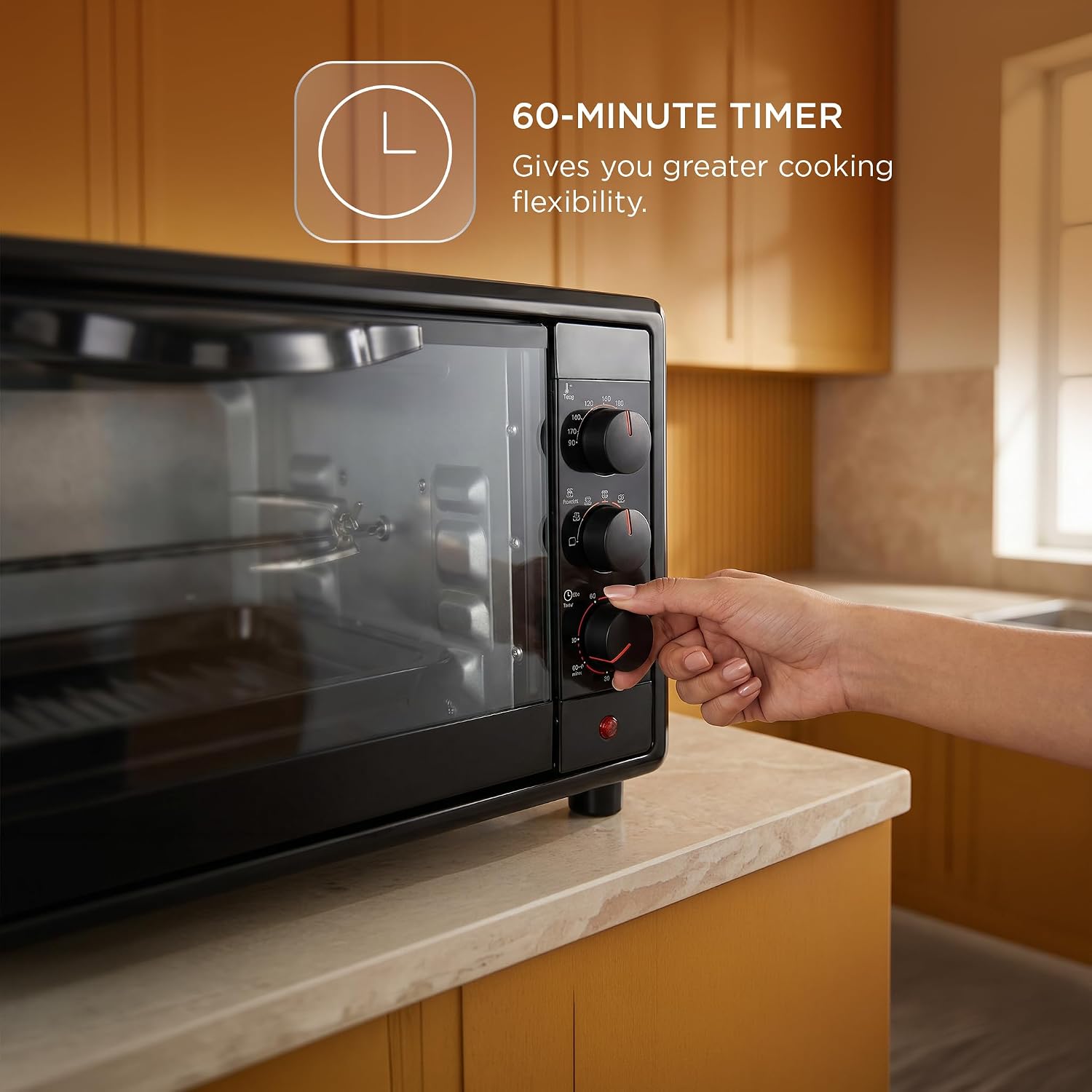 Glen Multi-Function OTG for Kitchen | 25 Litre | 1700W - 3