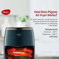 Pigeon Green Digital Air Fryer - 4.2 L - 5