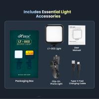 HIFFIN LT-003 Selfie Light with 3000-9000K - 2