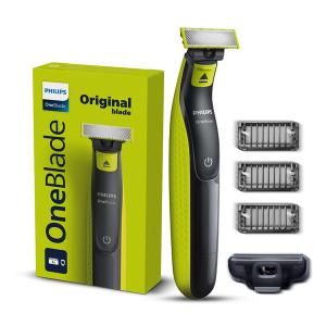 Philips OneBlade Turbo2X Hybrid Trim Electric Trimmer for Men
