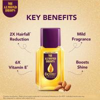 Bajaj Almond Drops Hair Oil Light & Non-Sticky Hair fall Reduction - 2