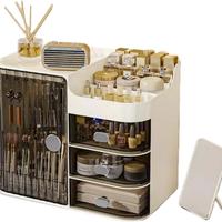 Boniry Makeup Organizer Box | 4 Compartment For Cosmetic Organizer