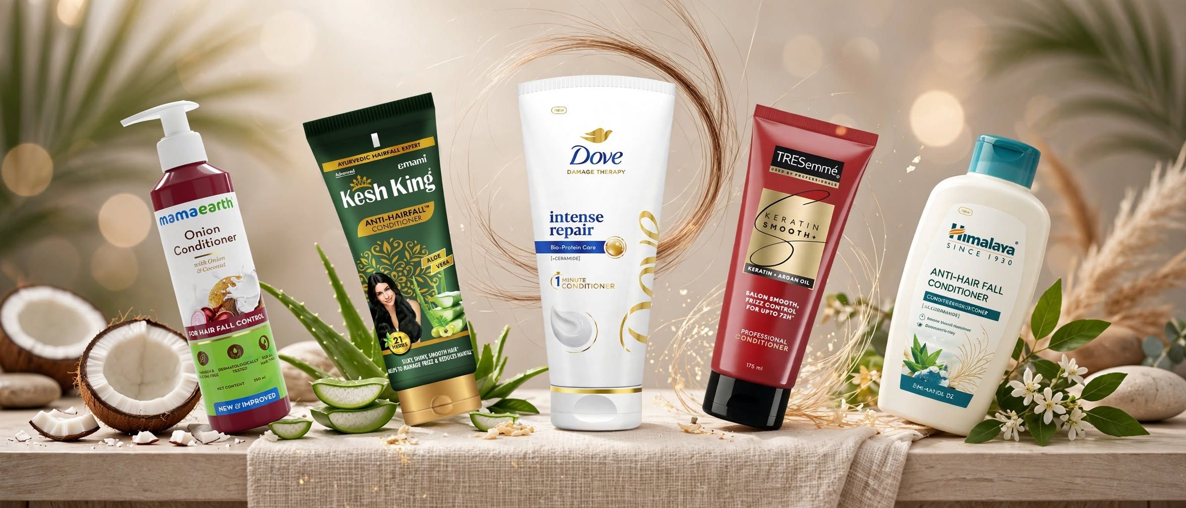 Top 5 Best Hair Conditioners Under ₹299 in India (2026) - For Dry & Frizzy Hair