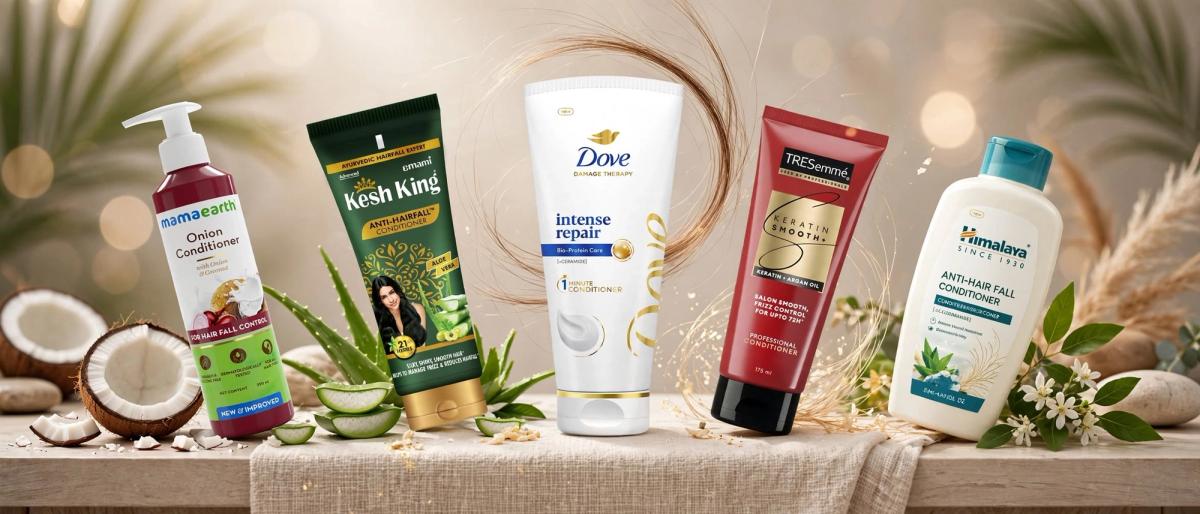 Top 5 Best Hair Conditioners Under ₹299 in India (2026) - For Dry & Frizzy Hair