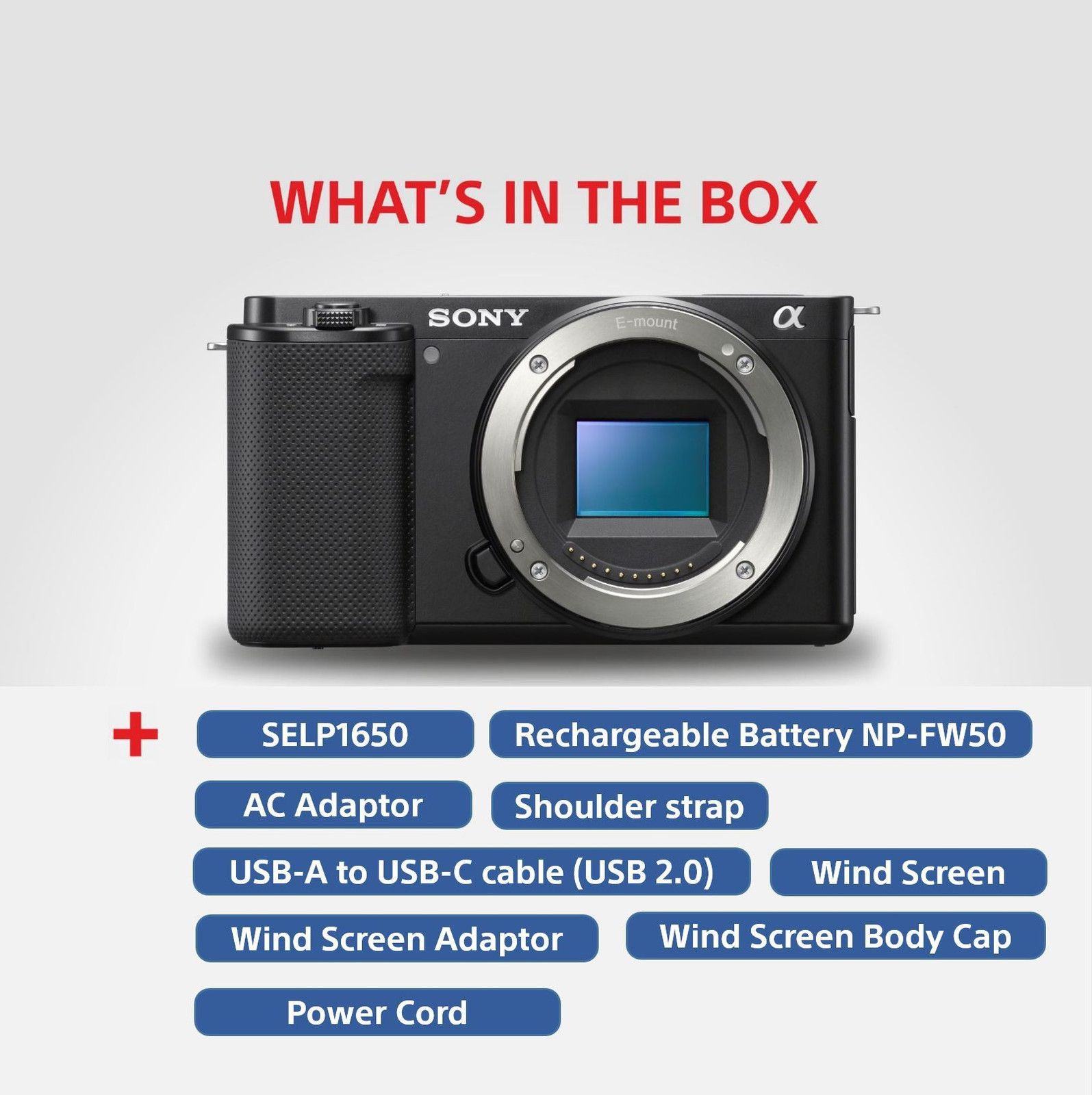 SONY ZV-E10 Mirrorless Camera Body Only Vlog (Black) - 4