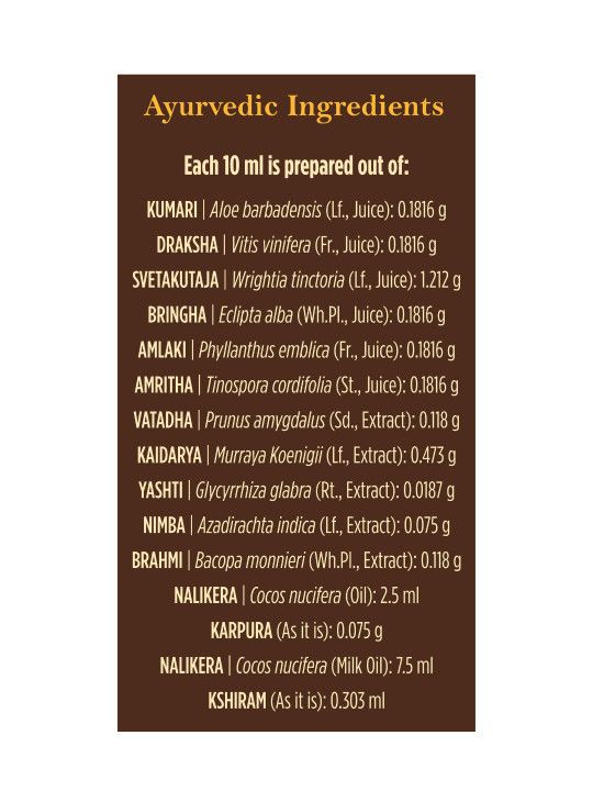indulekha Bringha Hair Oil with Amla & Almond to Reduce Hair Fall & Grow New Hair - 5