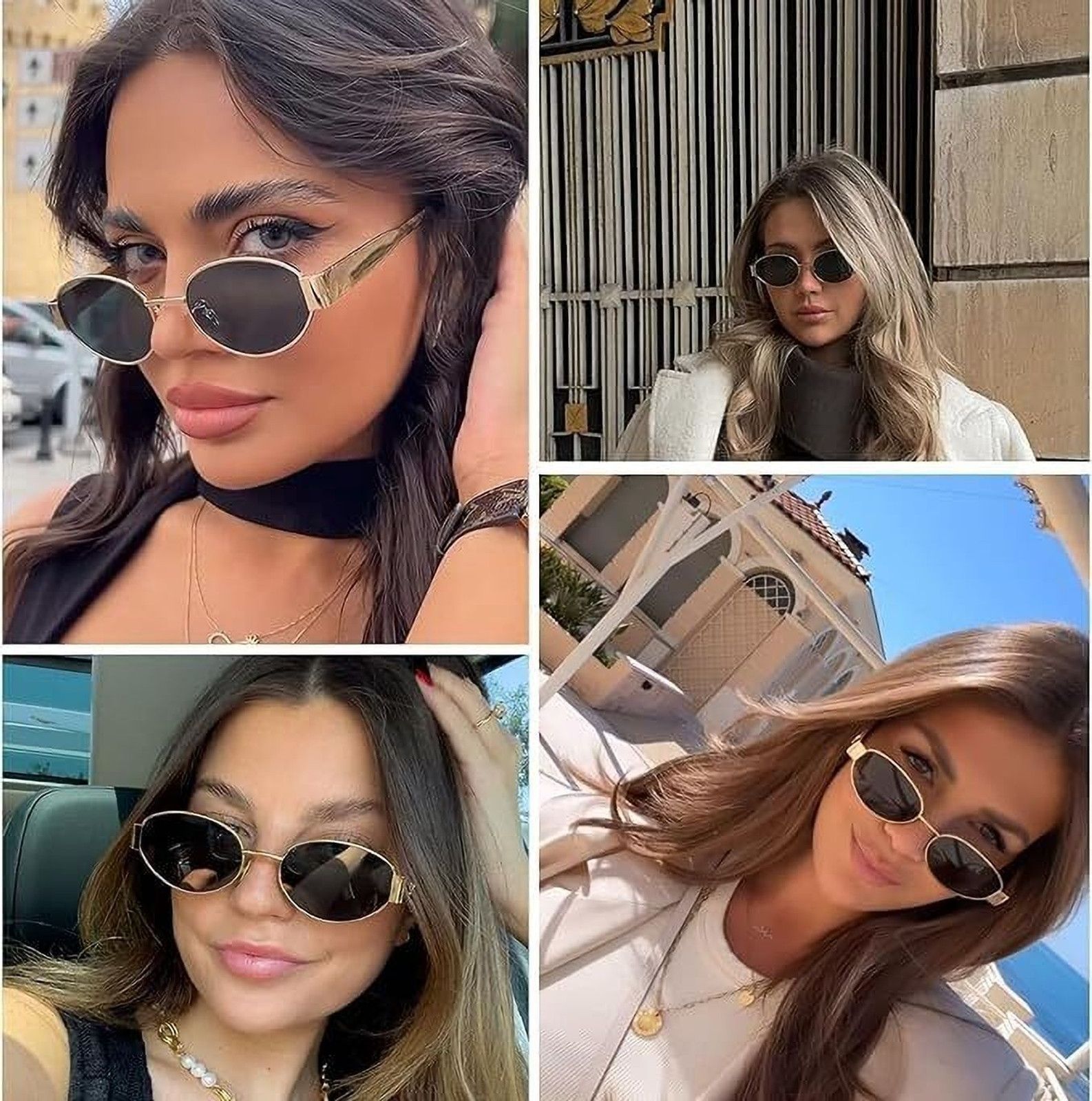 VERICAN UV Protection Round Sunglasses For Women - 2