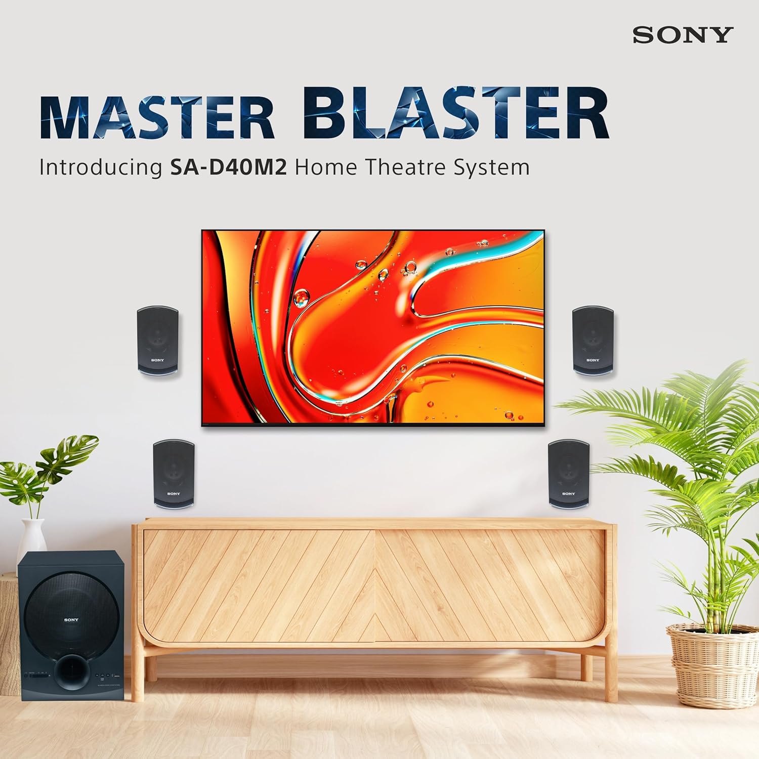 Sony SA-D40M2 All in One Home Theatre - 2
