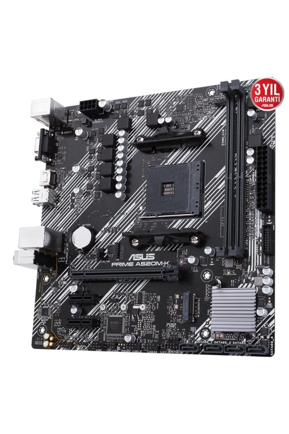 ASUS Prime A520M-K AMD DDR4 Socket for AMD Ryzen 5000