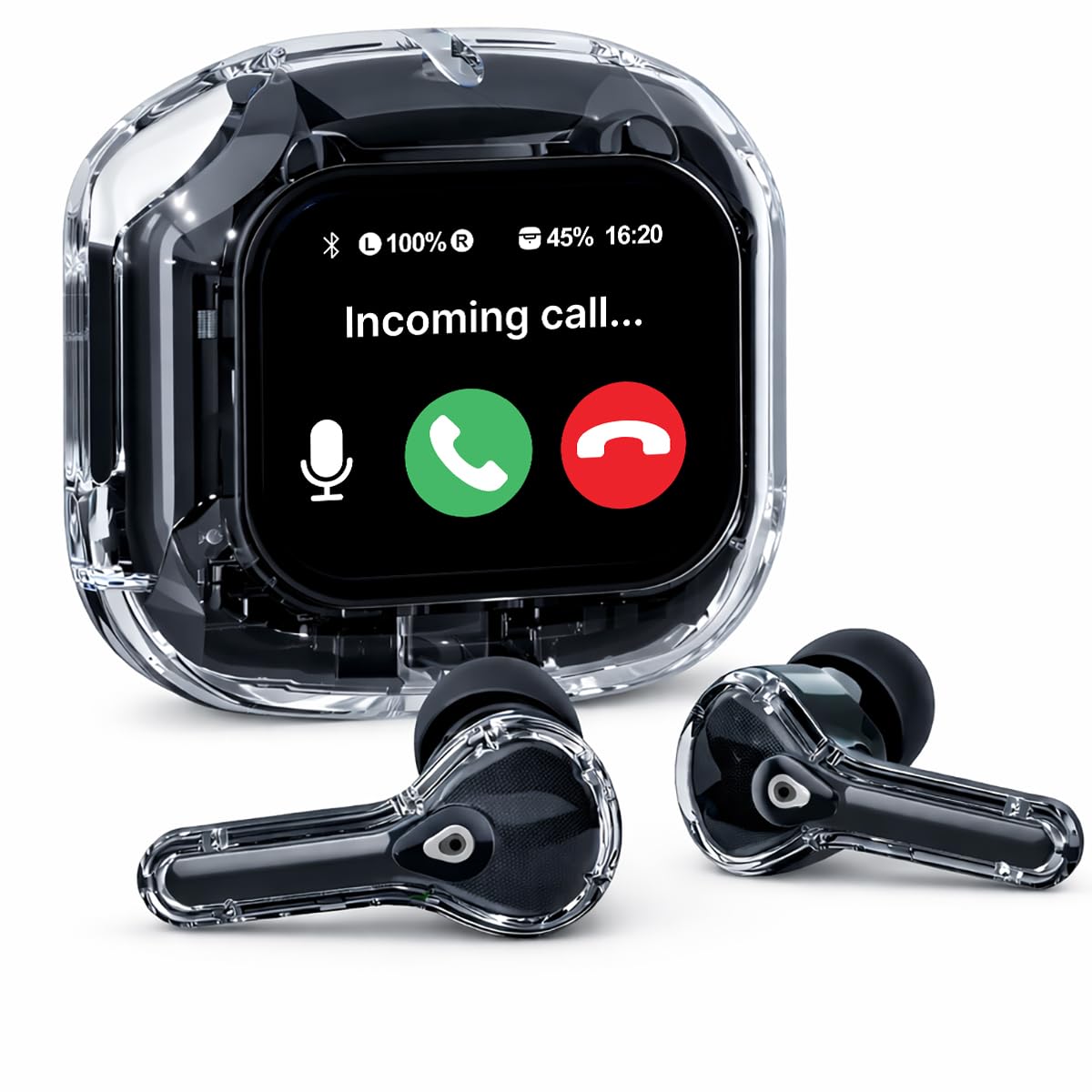 pTron Smart Touch Display Ear Buds