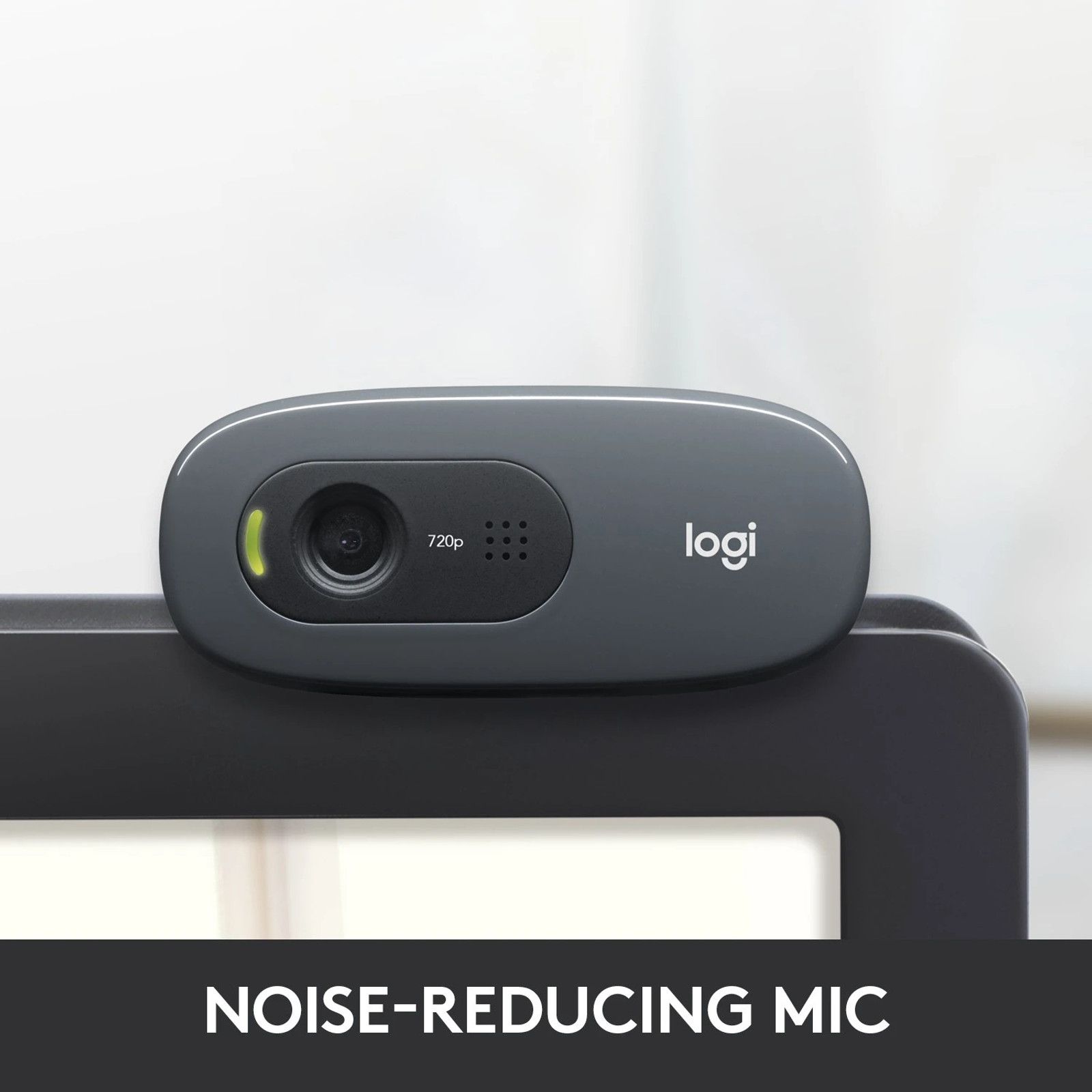 Logitech HD Webcam C270 (Black) - 2