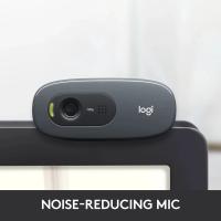 Logitech HD Webcam C270 (Black) - 2