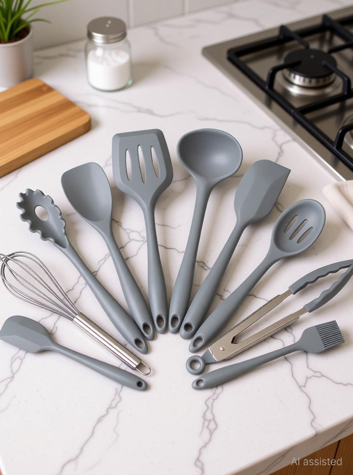 SYGA Silicone Kitchen Utensils Set | 10 Pieces