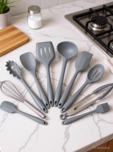 SYGA Silicone Kitchen Utensils Set | 10 Pieces