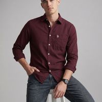 U.S. Polo Assn. Denim Co. Pure Cotton Casual Shirt
