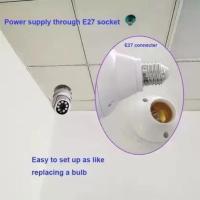 PERAMISYM Bulb Shape WiFi CCTV Wireless Indoor Camera - 3