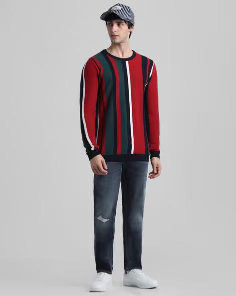 JACK & JONES Men Washed Slim Fit Jeans Insert Pockets - 4