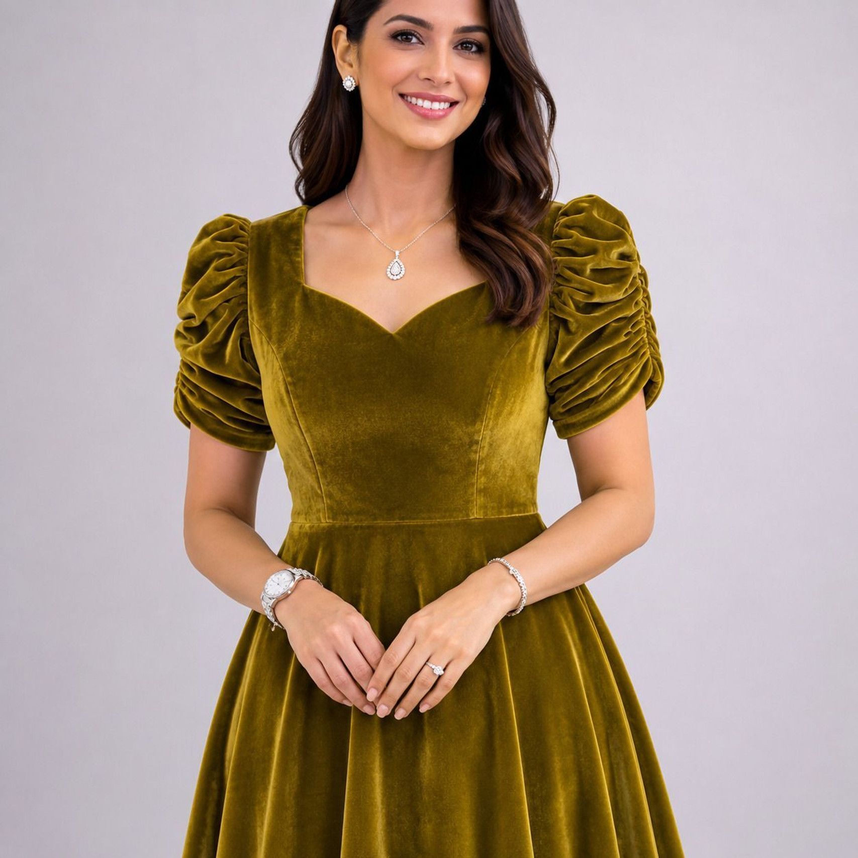 Freyal Women Flare Ankle Length Dress - 2
