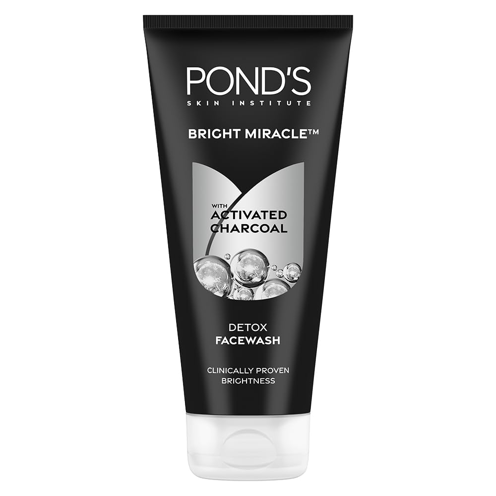 POND's Bright Miracle Detox Charcoal Face Wash (200 g)