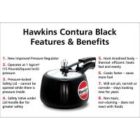 Hawkins Contura Black 3 Litre Pressure Cooker - 5