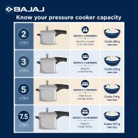 BAJAJ New Shakti 2 L, 3 L, 5 L Pressure Cooker - 4