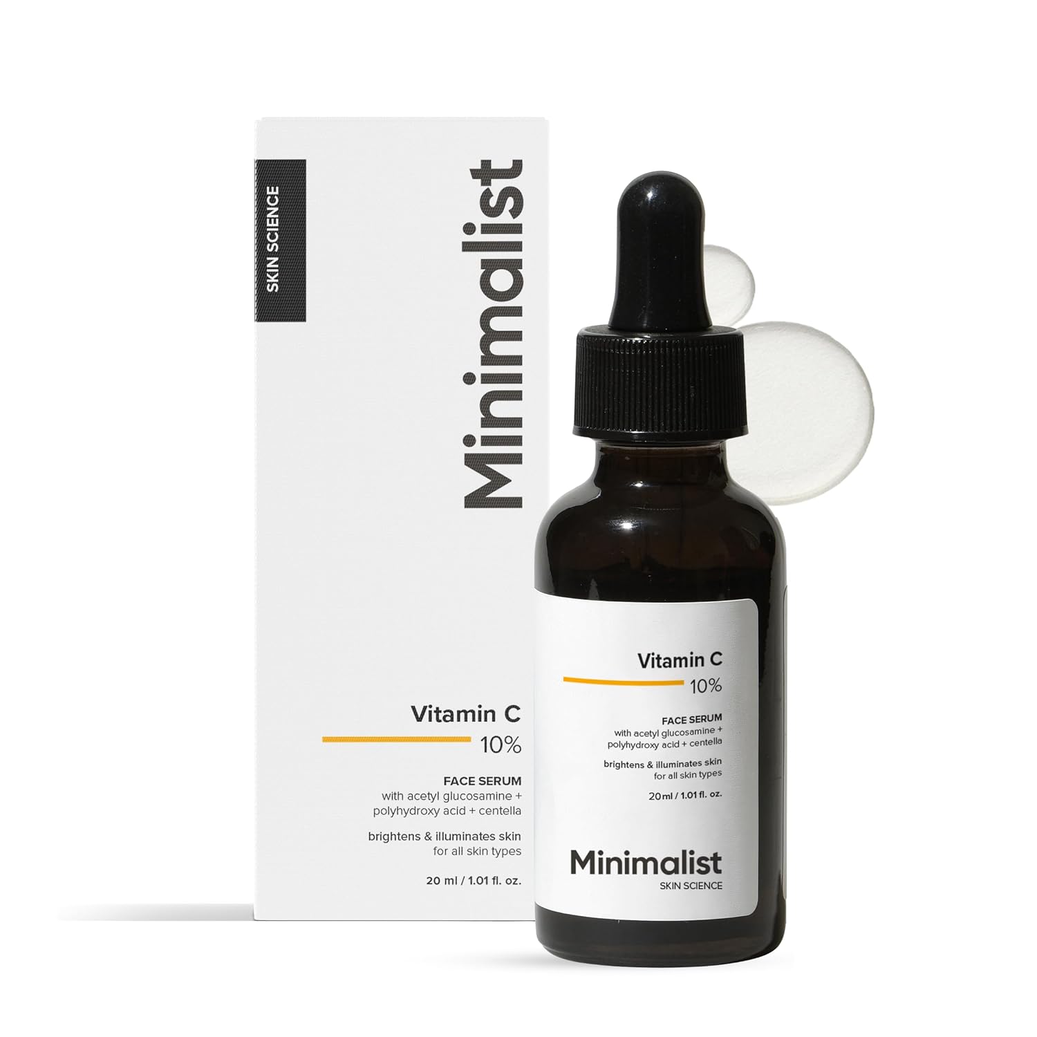 Minimalist 10% Advanced Vitamin C Serum for Glowing Skin