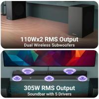 ZEBRONICS Juke Box Dolby Atmos Home Theaters With RGB LED - 5