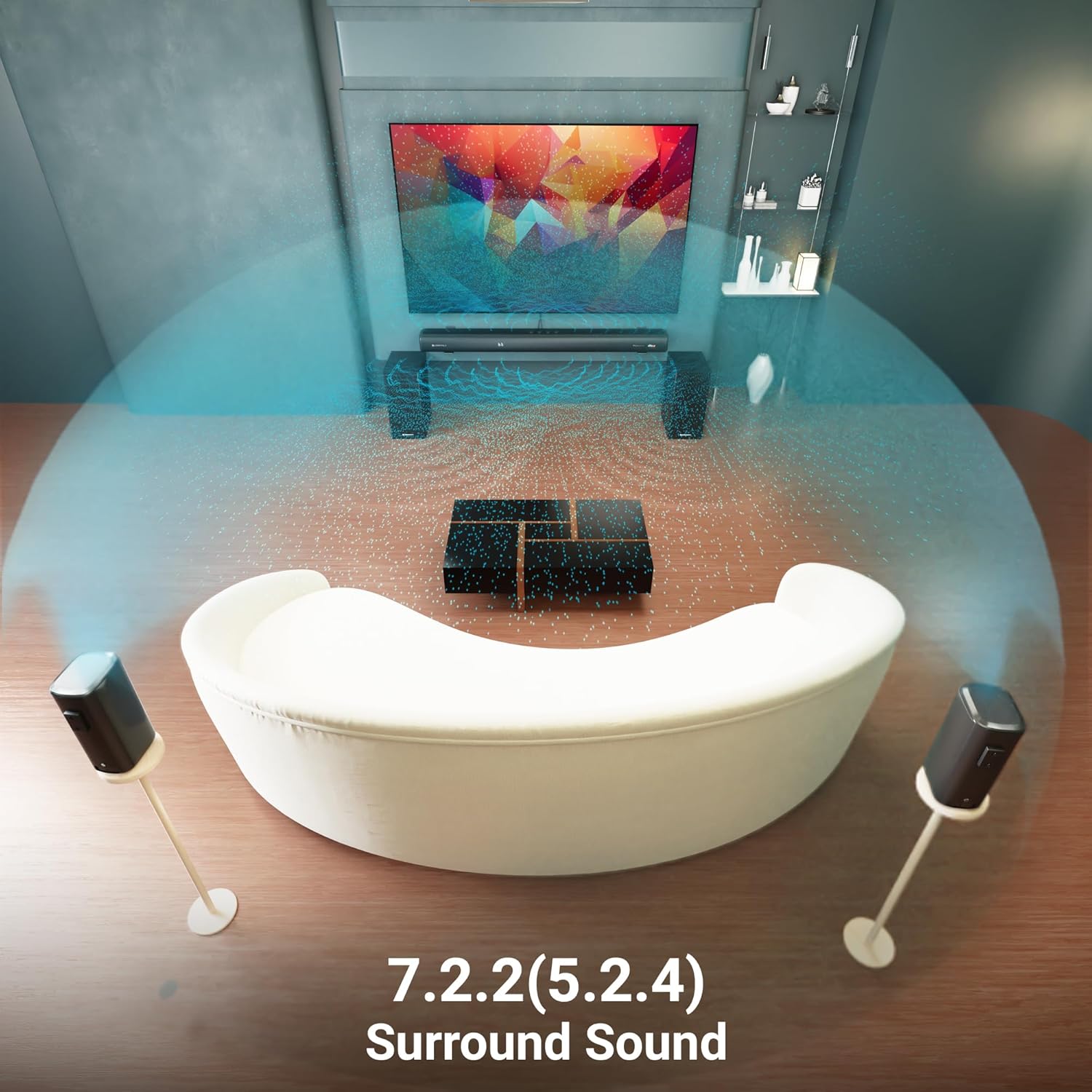 ZEBRONICS Juke Box Dolby Atmos Home Theaters With RGB LED - 4