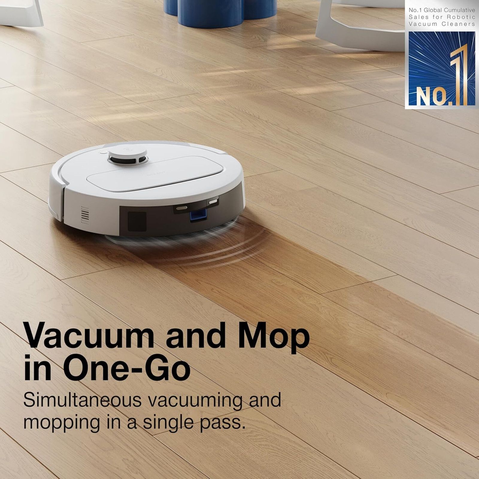 ECOVACS N30 Plus Robotic Floor Cleaner - 7