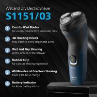 PHILIPS S1151/03 Shaver For Men (Blue) - 2