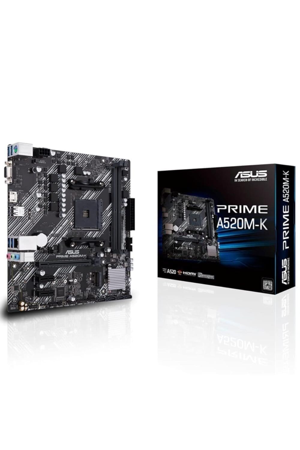 ASUS Prime A520M-K AMD DDR4 Socket for AMD Ryzen 5000 - 2