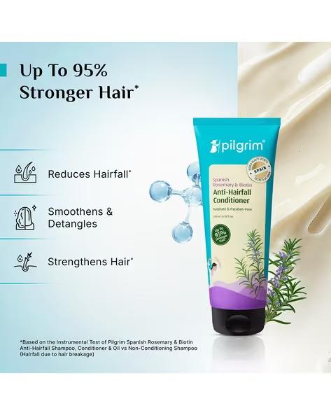 PILGRIM Spanish Rosemary And Biotin Anti-Hairfall Conditioner For Reducing Hair Loss - 2