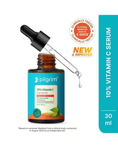 PILGRIM 10 Vitamin C Face Serum for Daily Brightness