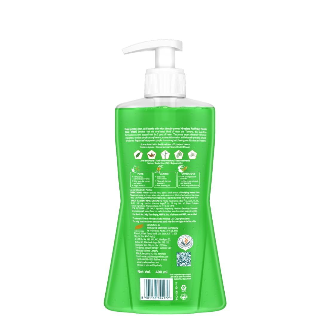 Himalaya Purifying Neem Face Wash - 4