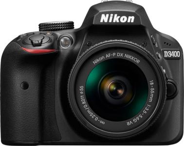 NIKON D3400 DSLR Camera 24.2 MP | 16 GB SD Card + Camera Bag