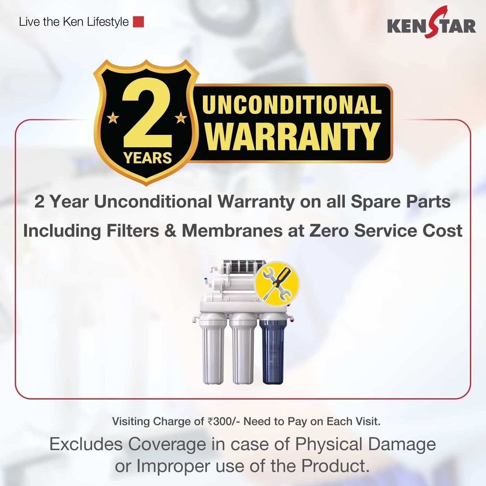 Kenstar Black Pureza 8 Liter Water Purifier - 9