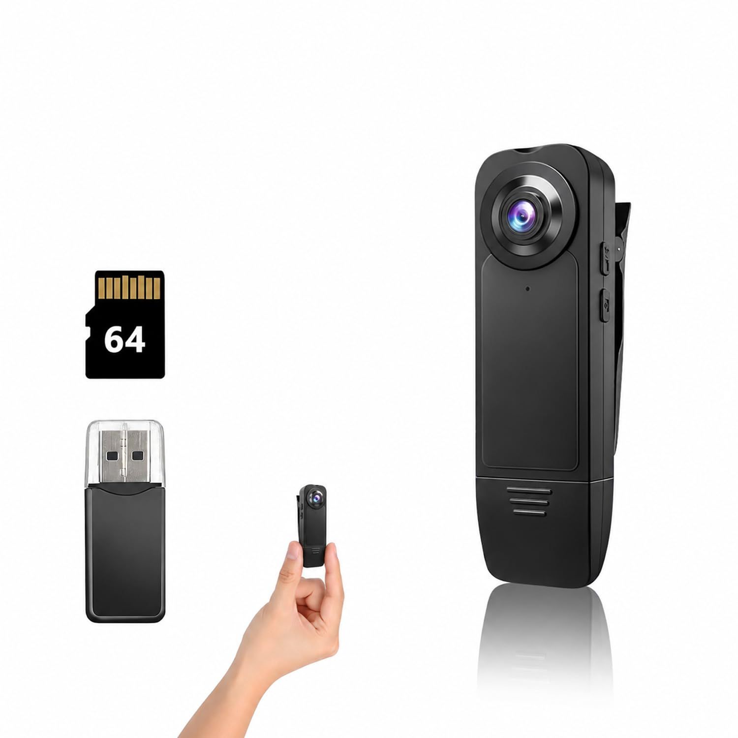 Kaysunlink Small Body Camera, 720P Action Camcorder