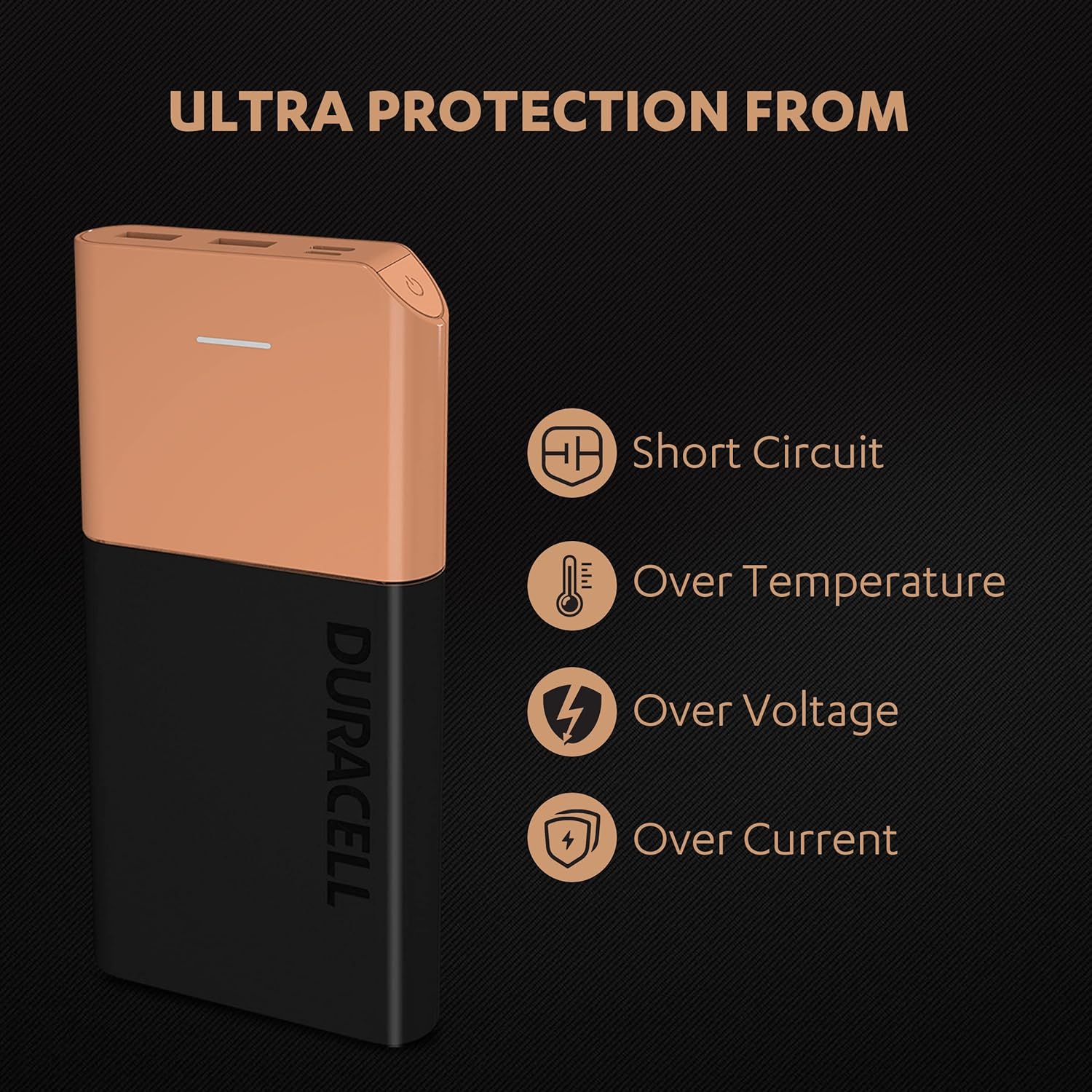 Duracell 20000 MAH Slimmest Power Bank - 4