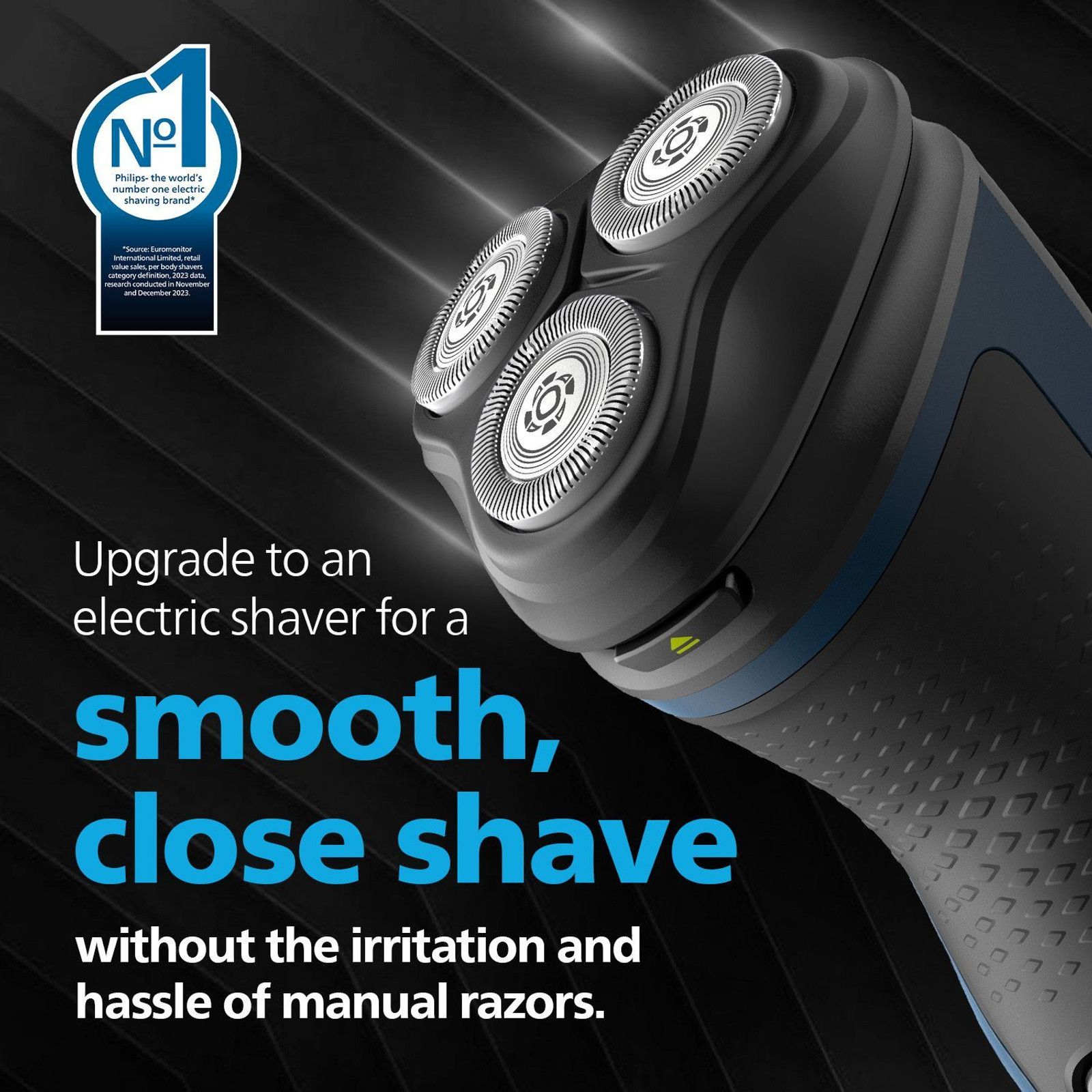 PHILIPS S1151/03 Shaver For Men (Blue) - 3