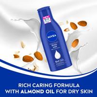 NIVEA Body Milk Nourishing Lotion 72h Intense Care Almond Oil for Dry Skin - 3