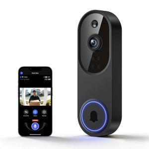 Lunelyx 1080P Wireless Video Doorbell Camera | 2.4G WiFi | AI Human Detection