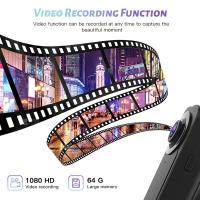 Kaysunlink Small Body Camera, 720P Action Camcorder - 3