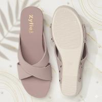Zyfie Women Wedges Sandal Pink - 4