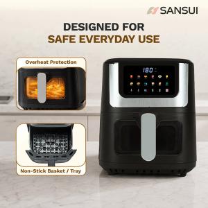 Sansui Air Fryer 7 L Digital Touchscreen