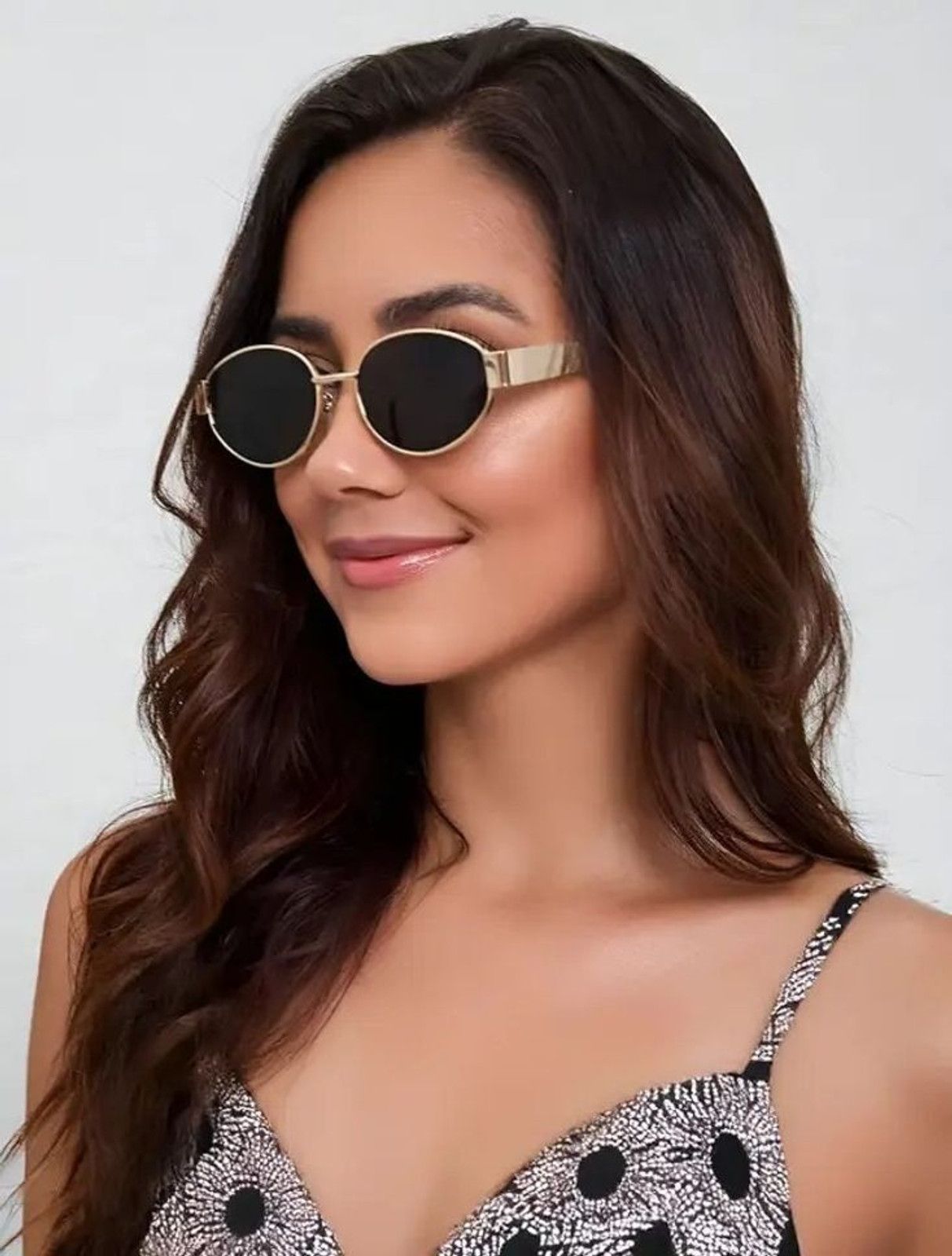 VERICAN UV Protection Round Sunglasses For Women